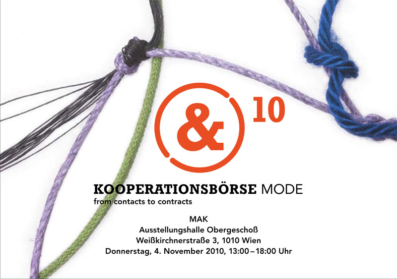 Kooperationsbörse Mode 2010