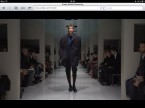 Prada: Livestream Fall/Winter 2011 Menswear Show, Screenshot