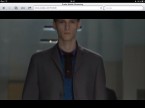 Prada: Livestream Fall/Winter 2011 Menswear Show, Screenshot