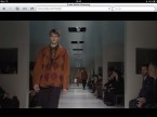 Prada: Livestream Fall/Winter 2011 Menswear Show, Screenshot