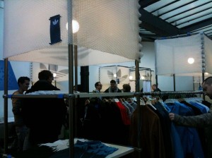 adidas Originals Blue Pop-Up Store