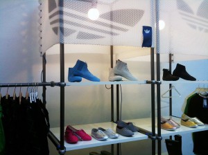 adidas Originals Blue Pop-Up Store