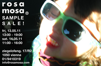 rosamosa Sample Sale, Mai 2011